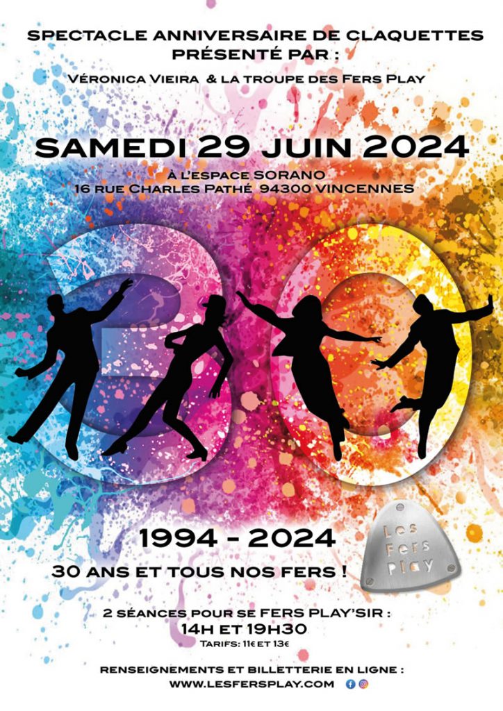 Le nouveau spectacle des Fres play, cours de claquette américaines en région parisienne