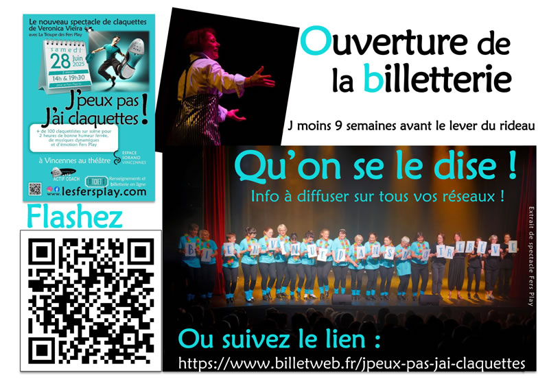 Le spectacle des Fers play le 28 juin 2025