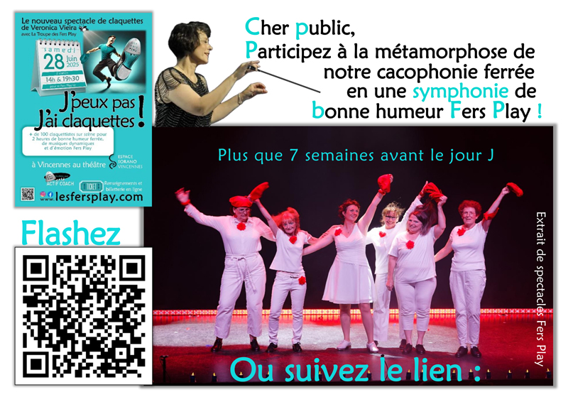 Le spectacle des Fers Play le 28 juin 2025