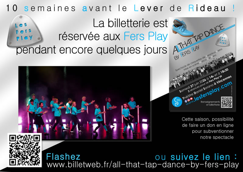 Le nouveau spectacle des Fers Play dans 10 semaines