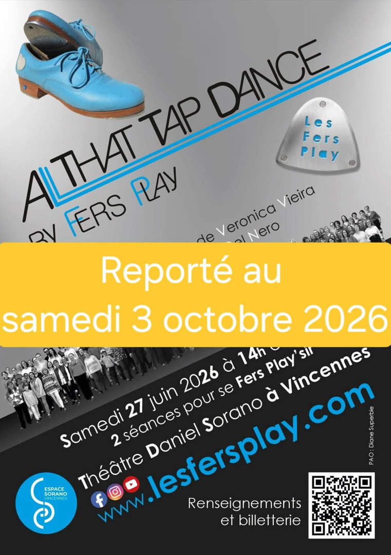 spectacle des Fers Play le 03 octobre 2026